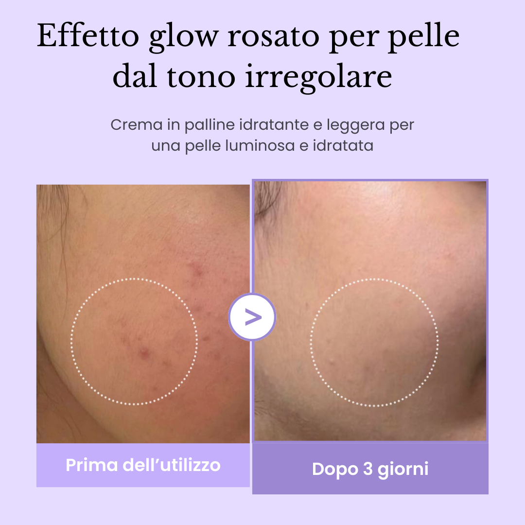 Crema al Collagene con Palline al PDRN | Glow immediato e Naturale