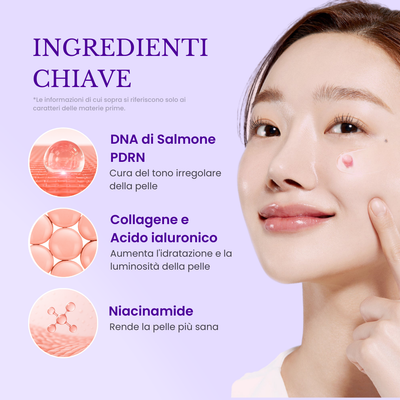 Crema al Collagene con Palline al PDRN | Glow immediato e Naturale